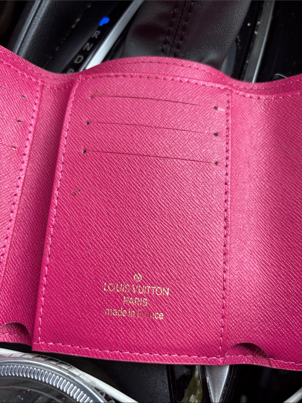 Louis Vuitton Escale Pink and Cream Envelope Wallet - Picture 3 of 5